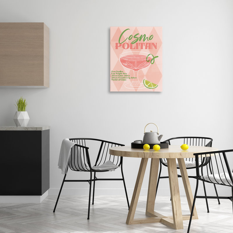 Art mural rétro sur toile  par Deane Beesley, H 30 po x l 24 po