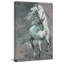 « running white cheval »-peinture sur toile tendue-1767451970