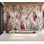 Adhésif mural botanique pelez et collez Odion - mélange de feuilles tropicales-106363249