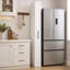 Tour de rangement mobile blanche à 7 niveaux avec poignée pour cuisine, garde-manger et buanderie-134807198-134807193