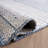 Ambr Hand Tufted Viscose/Wool Oriental Rug in Ivory/Navy-773860371