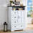 Farmhouse 4 - Drawers Dresser Organizer, Rustic Tall Chest of Drawers for Bedroom-1378614859