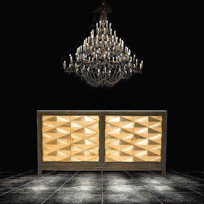 Balhi 70'' Solid Wood Sideboard