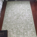 Lark Manor Alfio Hand Tufted Damask Rug & Reviews | Wayfair