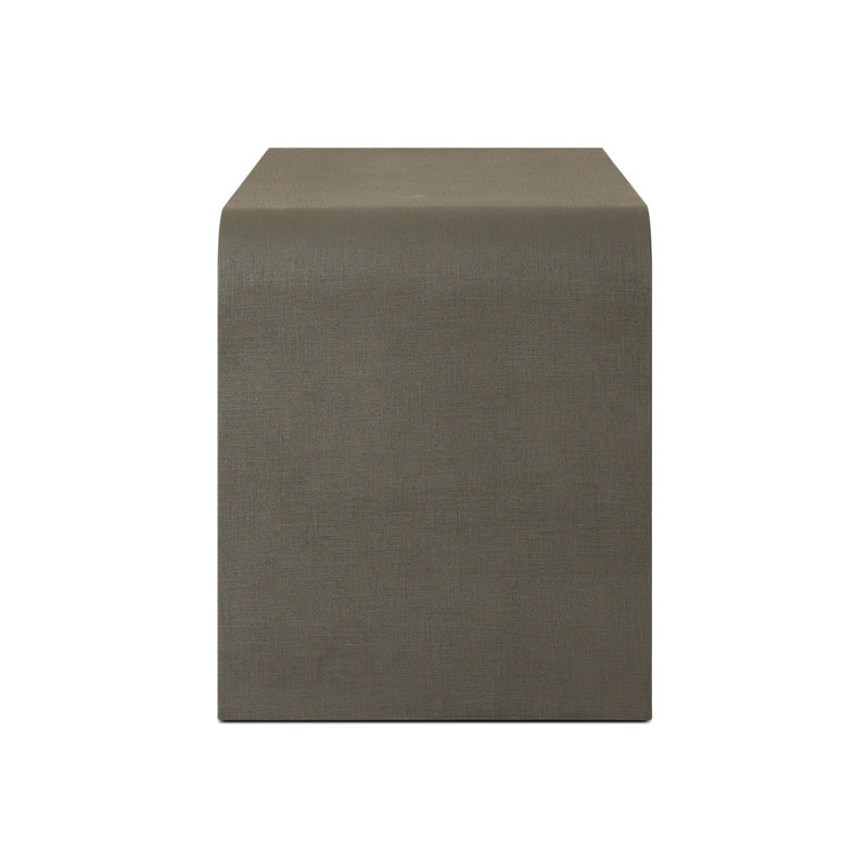 Jane Writing Desk, Dark Green Lacquered Linen
