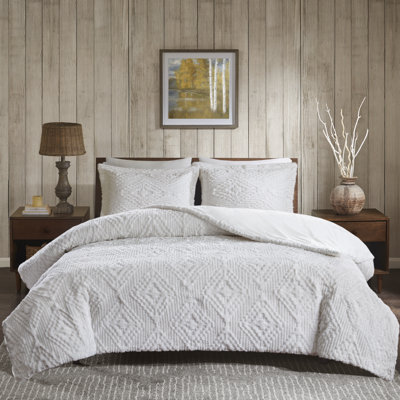 Ensemble de courtepointe brodée Wooleton Teton