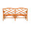 Chippendale Upholstered Bench-1585291511