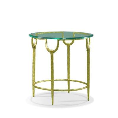 Trifecta Glass End Table