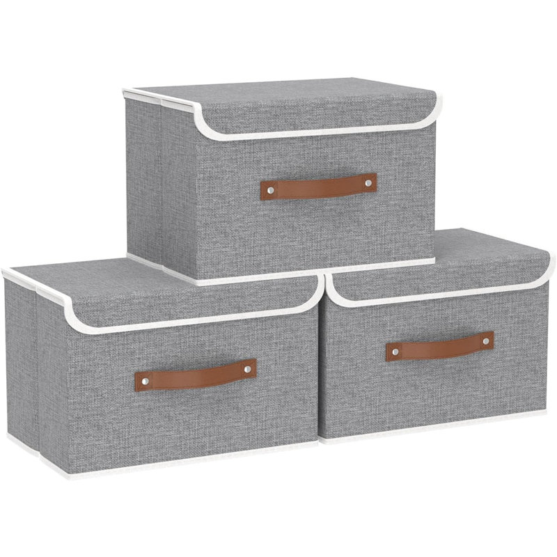 Brayden Studio Bin, Grey
