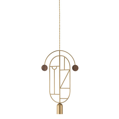 Wooden Dots 1 - Light Pendant