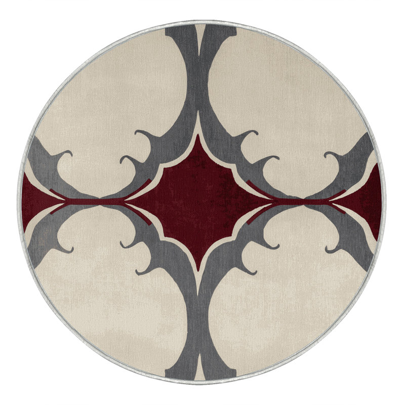 Pattern Intertwine Rug, Round 8'