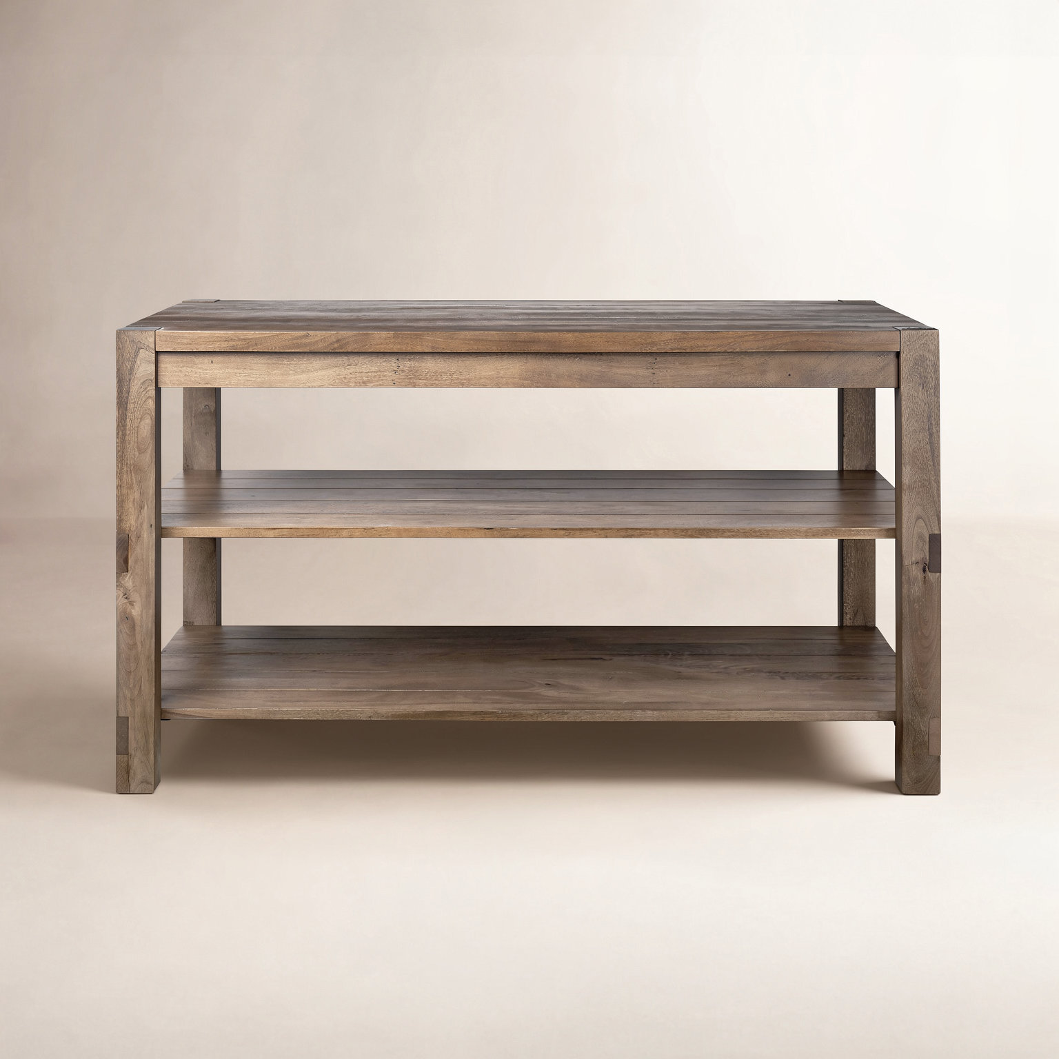 Dennis Solid Wood Kitchen Island