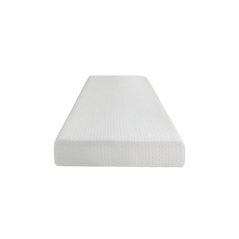 Matelas de lit en mousse viscoélastique imprégnée de gel, ferme, blanc, matelas dans une boîte, Lit simple, 8"