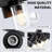 31.5 Inch 4-Light Bathroom Vanity Light Fixture, Farmhouse Wall Sconce With Clear Glass Shades For Mirror Lighting In Bathroom, Living Room, Hallway-1908659659-1908659651-1908659649