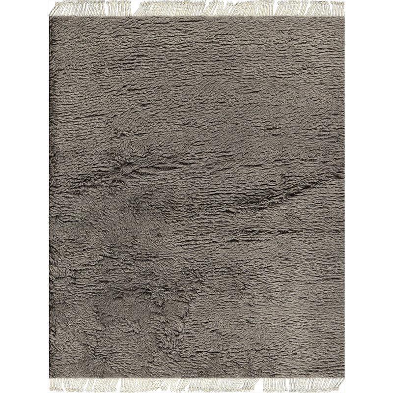 Tapis brun de haute qualité noué à la main
