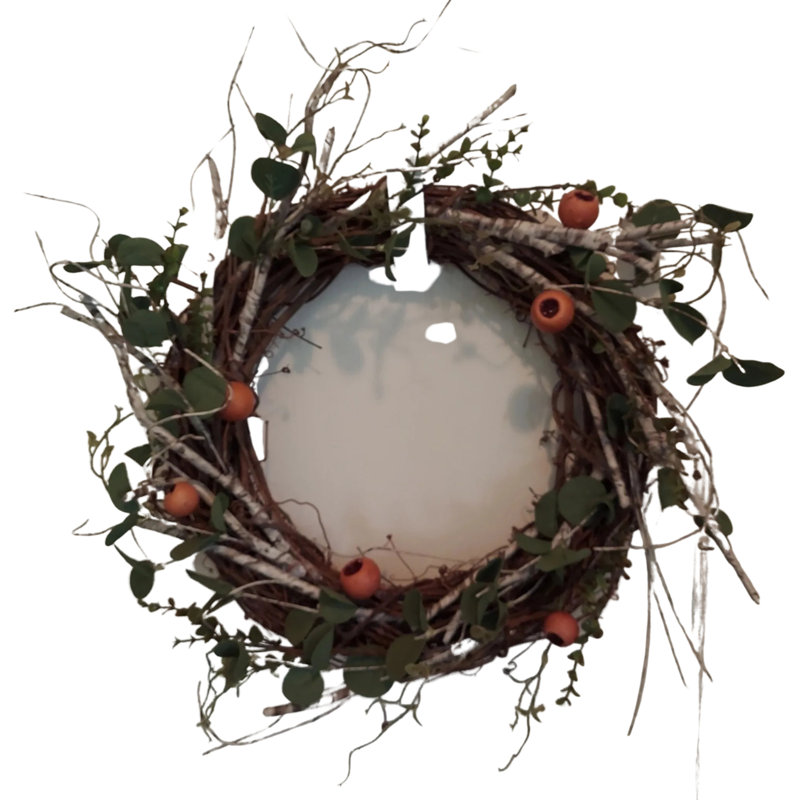 Couronne de bouleau en polyester 20 po