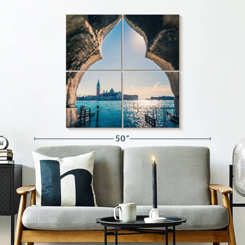 Vue de Nicci San Giorgio Maggiera, H 32 po x l 32 po