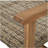 HAMPTON WOOD + WICKER LOVESEAT