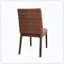 Ensemble de 2 chaises de salle à manger rembourrées avec pieds en caoutchouc