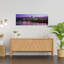 Buildings Lit Up At Night Portland Oregon USA by Mark Segal - Wrapped Canvas Panoramic Print-1767273489