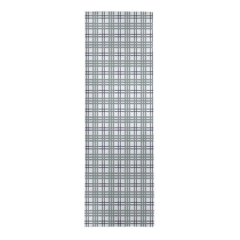 Plaid Indoor Rug, Runner 2'6" x 8'