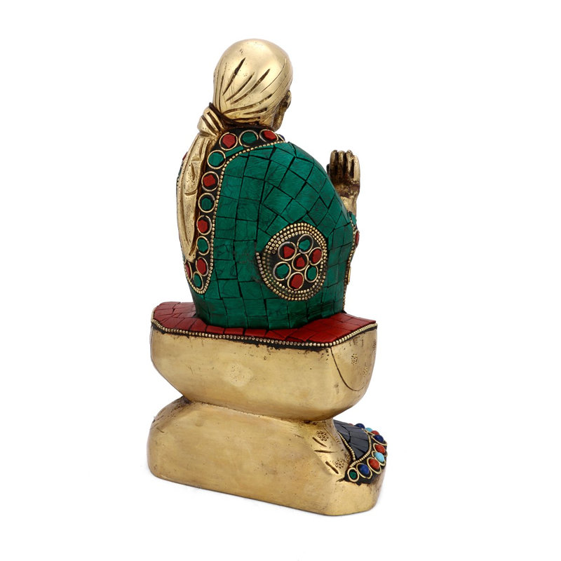 Vittori Shirdi Sai Baba, H 10 po x l 5 po x P 5 po