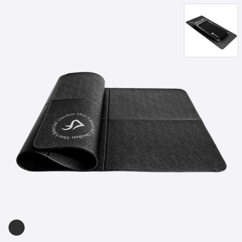 Tapis d'exercice pour tapis roulant de 6 mm d'épaisseur 59 po x 27,5 po