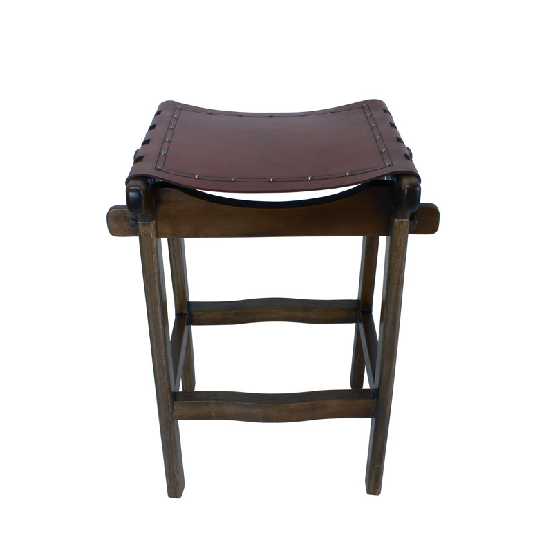 Tabouret Witherbee 30, Brun antique