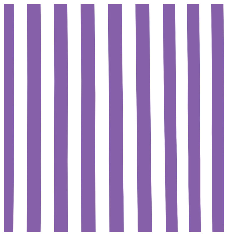Vertical Purple Stripes Bedding Stripes Bedspread Pattern, Twin
