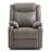 Sleek Gray Padded Arm Recliner-1974066636-1974066634