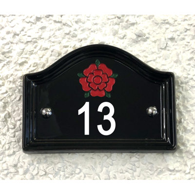 Walsham 16.5cm H Ceramic House Number