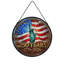 Statue de drapeau américain Liberty Stars Stripes 250 Years-129194235