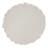 Nevin Collection Glass Bead No Pattern Round Placemat