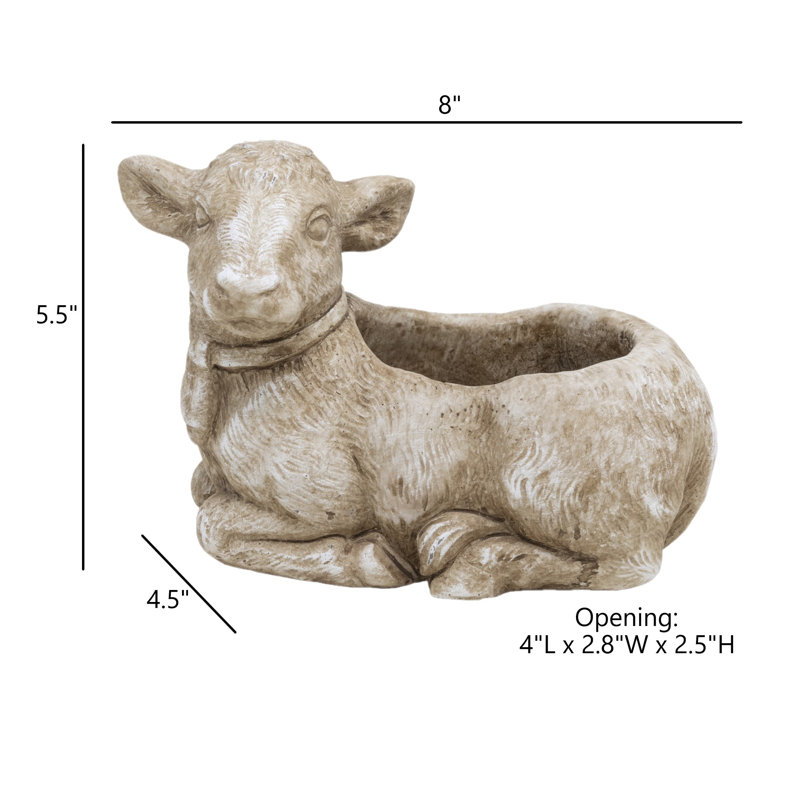 Bryndal Pot Planter, Beige
