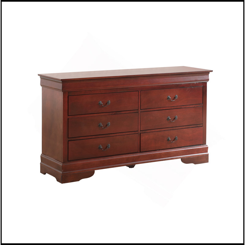 Commode Louis Phillipe, cerise Glory Furniture, Cerisier