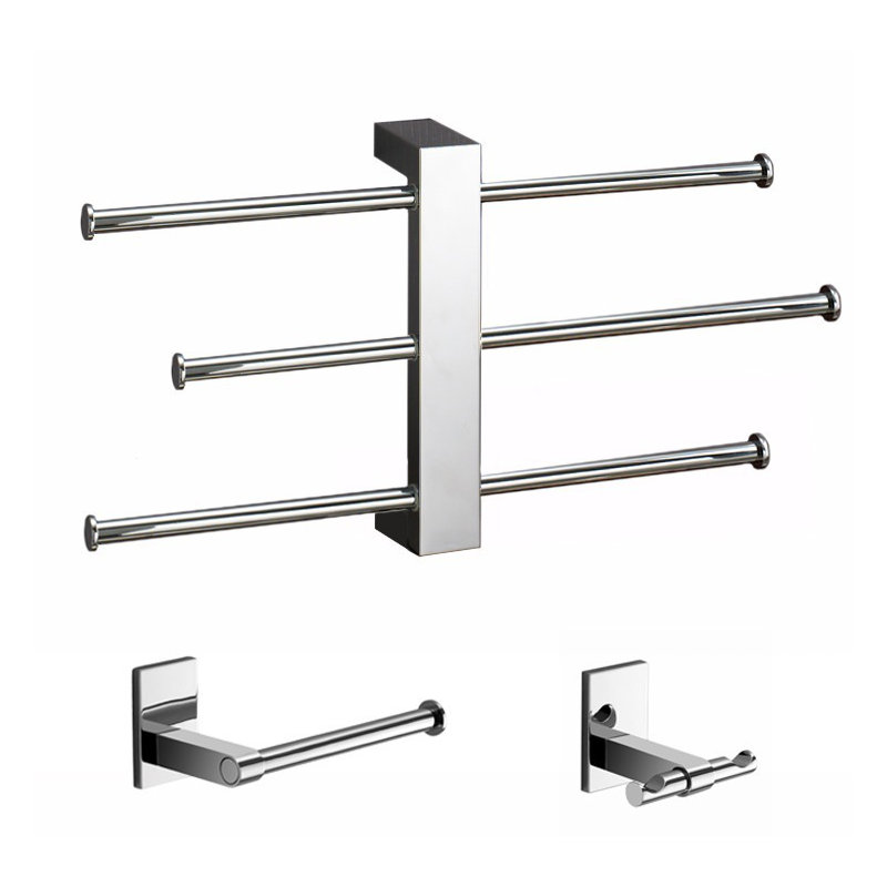Bridge 3 - Piece Bathroom Hardware Set