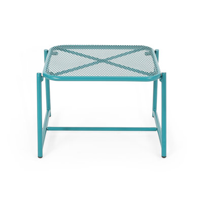 Outdoor Mesh Top Side Table, Drink Table