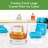 Tovolo King Cube Clear Ice System, 4 Crystal-Clear 2-Inch Cubes BPA-Free