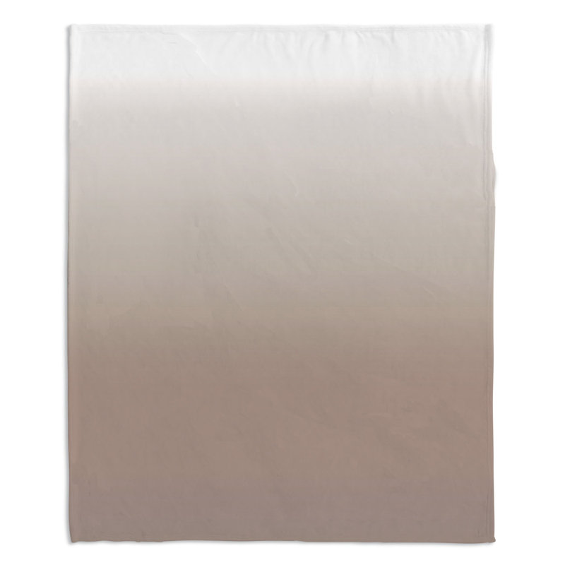 Jeté Sienna, l 68 po x L 80 po, Taupe / Gris