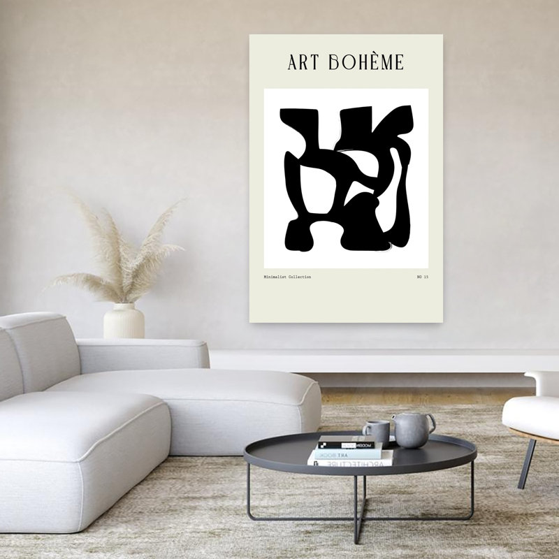 Art contemporain, art contemporain abstrait, H 60 po x l 40 po
