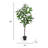 Artificial Magnolia Flower Tree in Pot-526409312