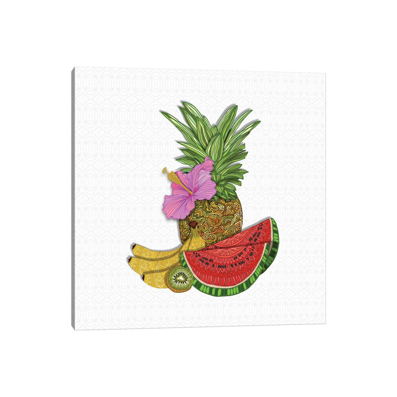 «Fruit Salad» par Angelika Parker, impression, Toile tendue, Aucun mat, H 12 po x l 12 po x P 0,75 po