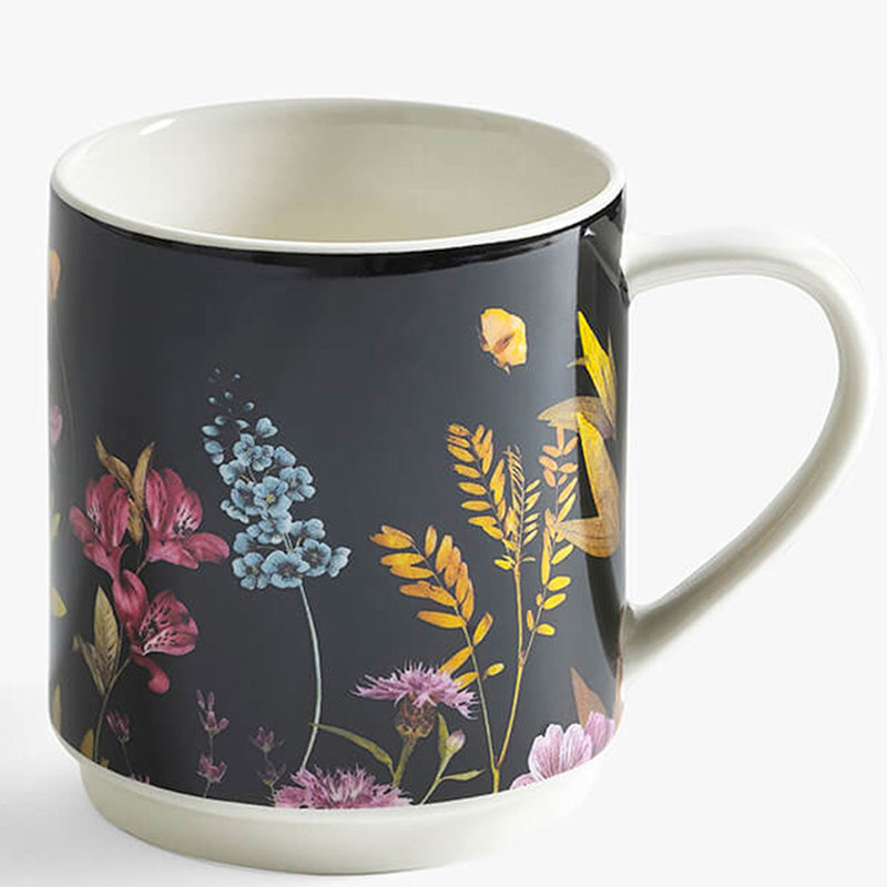 Bone China Latte Mug