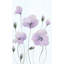Fleurs de printemps mauves - peinture sur toile tendue-2009904068