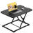Inbox Zero 27Inch Standing Desk Converter Ultra Low Profile Stand Up Desk Riser Height Adjustable Sit To Stand Laptop Riser Workstation-810877989
