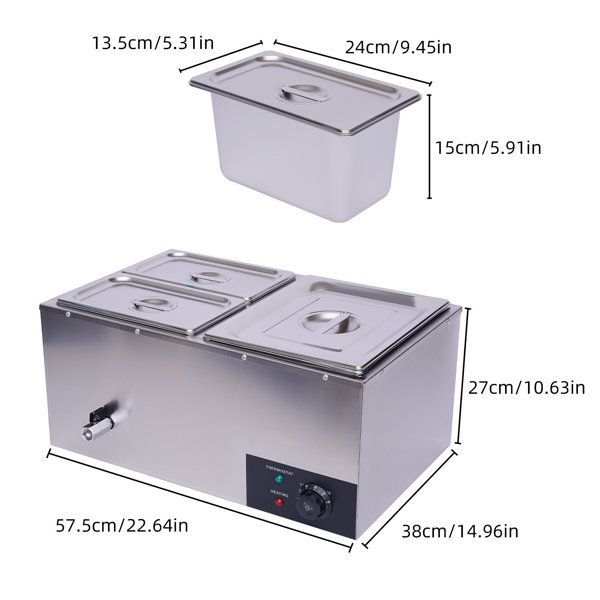 Commercial Countertop Food & Buffet Warmers The Party Aisle