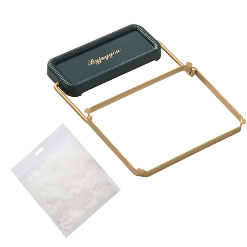 Support de filtre pour évier de cuisine jetable, Vert