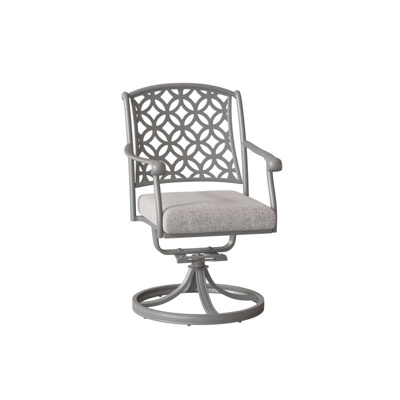 Casa Outdoor Dining Armchair, Pewter, Sesame