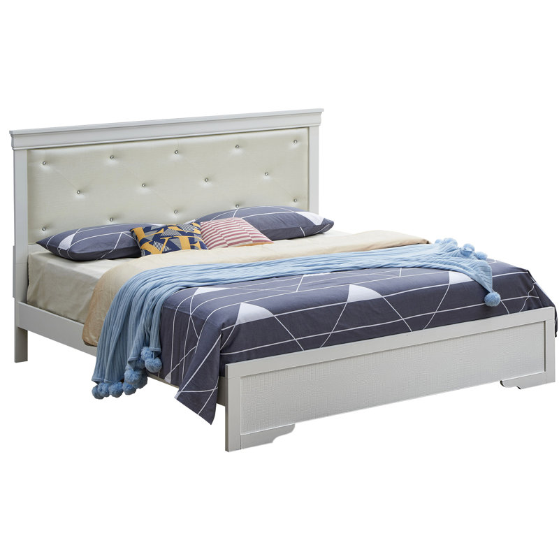 Elegant Transitional Queen Bed