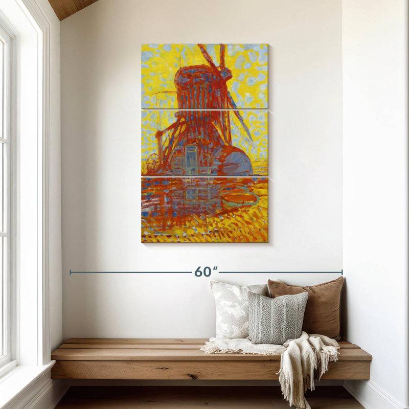 Moulin Avery au soleil, H 45 po x l 28 po
